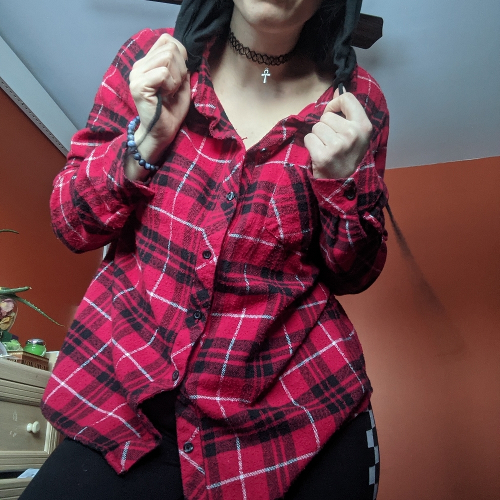 2 for 15$ HOODED FLANNEL